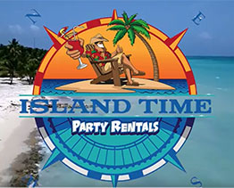 Island Time Frozen Drink Machine Rentals Logo